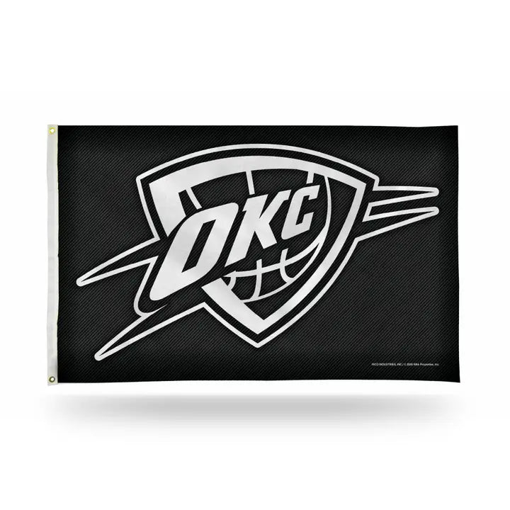 OKC Thunder Carbon 3x5 Flag
