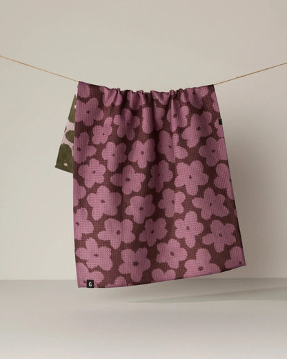 Fuzzy Floral Luxe Kitchen Towel