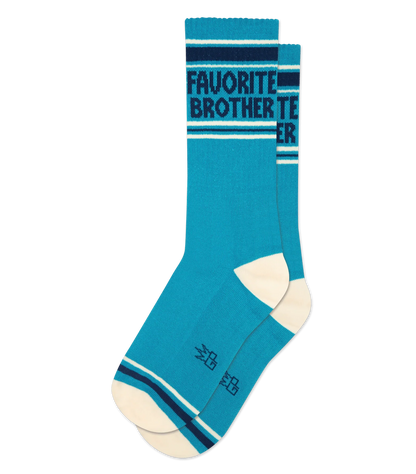 Favorite Brother Gym Crew Socks