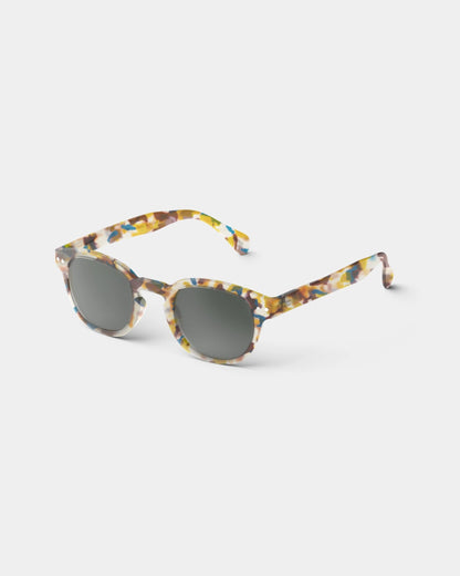 #C Reading Sunglasses - Blue Tortoise +1