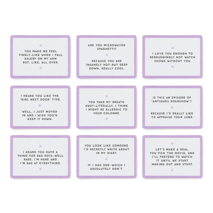 Emergency Pick-up Lines Card Set