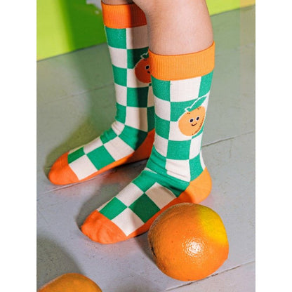 Kid's Juice Socks - Orange