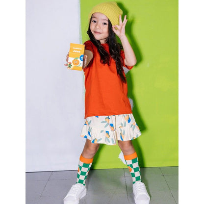 Kid's Juice Socks - Orange