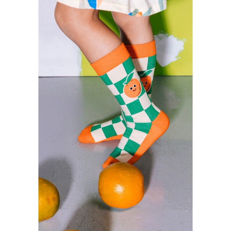 Kid's Juice Socks - Orange