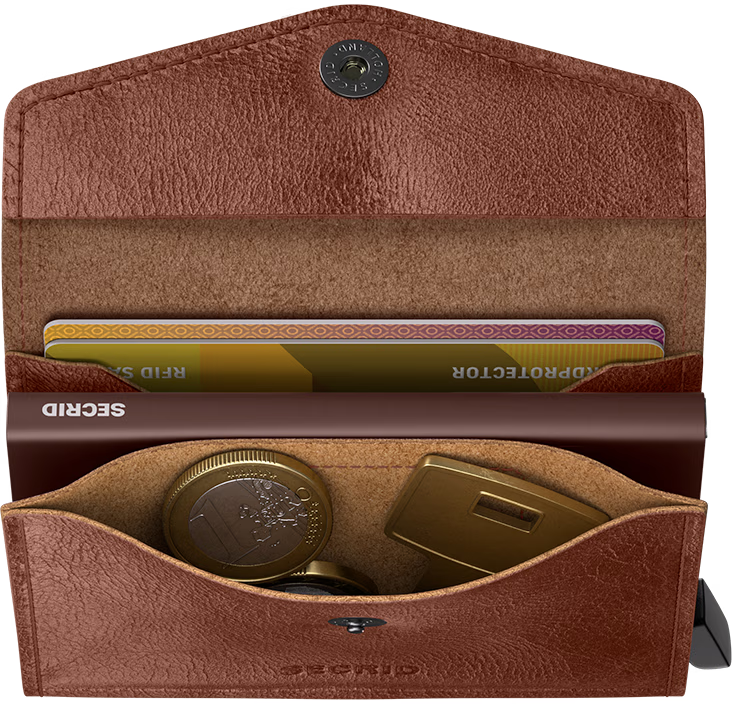 Envelope Wallet - Vintage Cognac