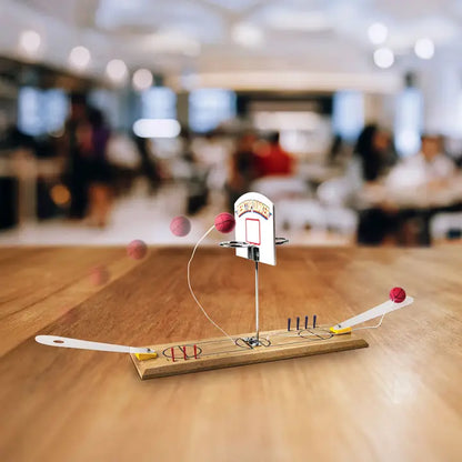 Desktop Dunker Basketball Wooden Mini Game