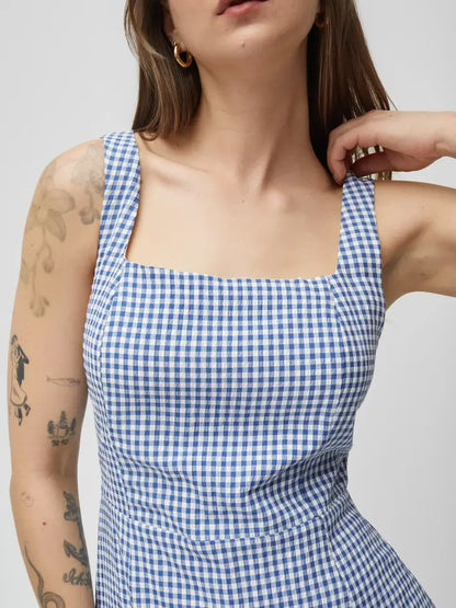 The Madeline Dress - Blue