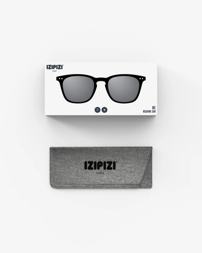 #E Reading Sunglasses - Black +1