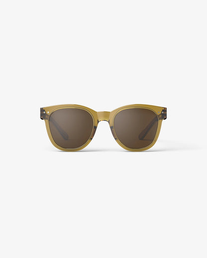 #N Sunglasses - Golden Green