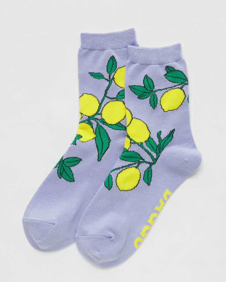 Crew Sock - Lemon Tree