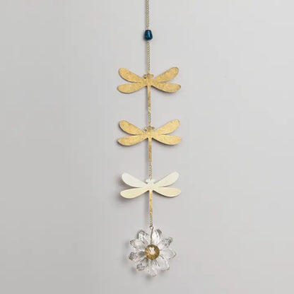 Suncatcher -Dragonfly/Blue Apatite