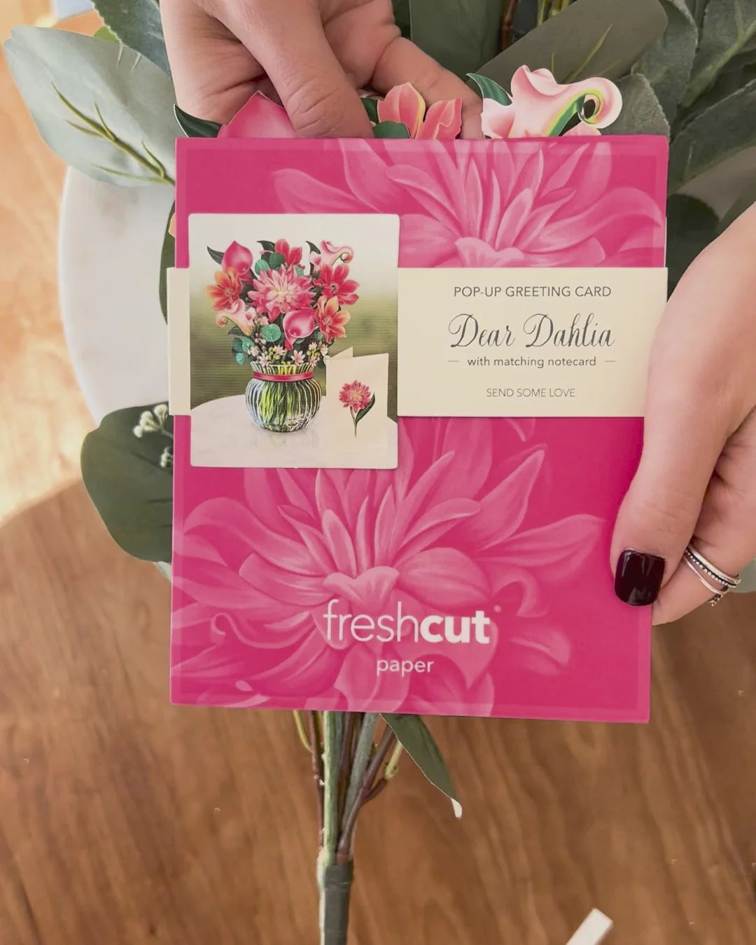 Mini Dear Dahlia Pop Up Card