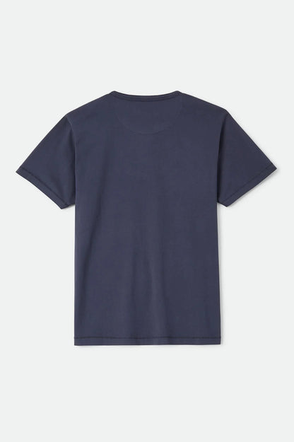 Baseline Henley T-Shirt - Washed Navy Vintage Wash
