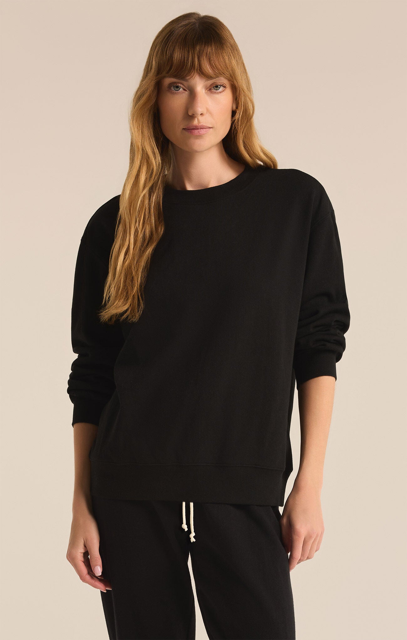 Boyfriend Sweatshirt - Black