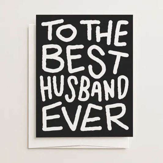 Best Husband Ever Card