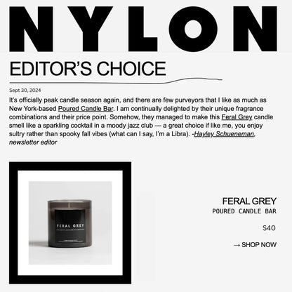Feral Grey 10oz Candle