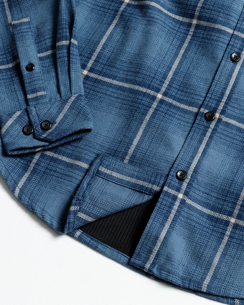 Destroyer Flannel - Pale Blue