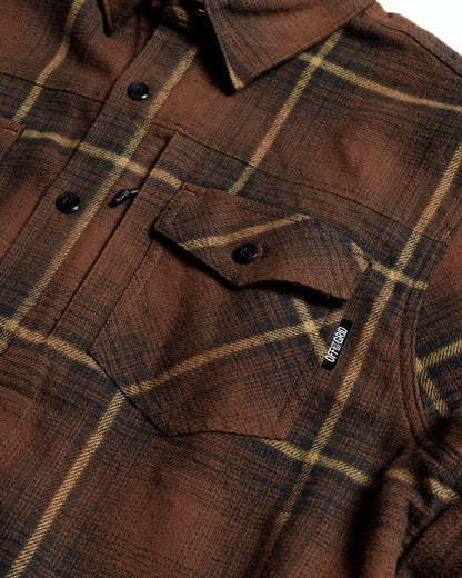 Destroyer Flannel - Burnt Brown
