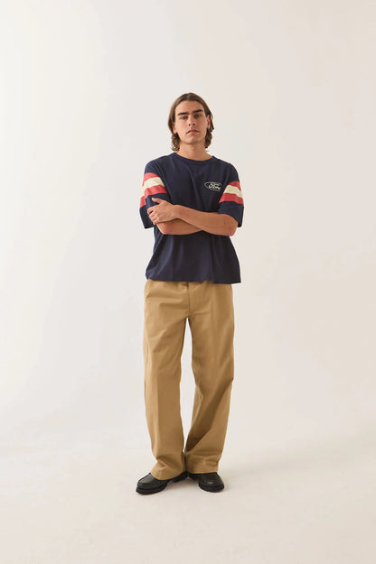 Ford Built Tough Jersey Tee - American Navy