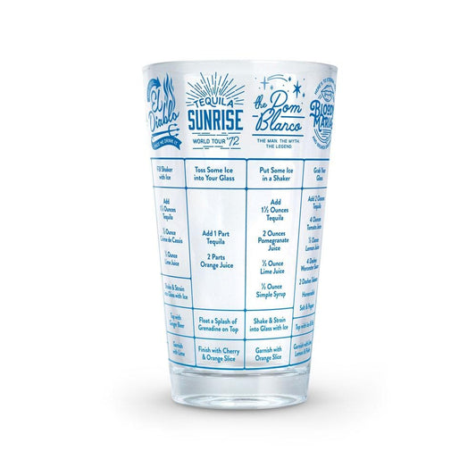 Good Measure - Tequila Recipe Glass