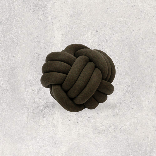 Knot Cushion - Hunter Mel
