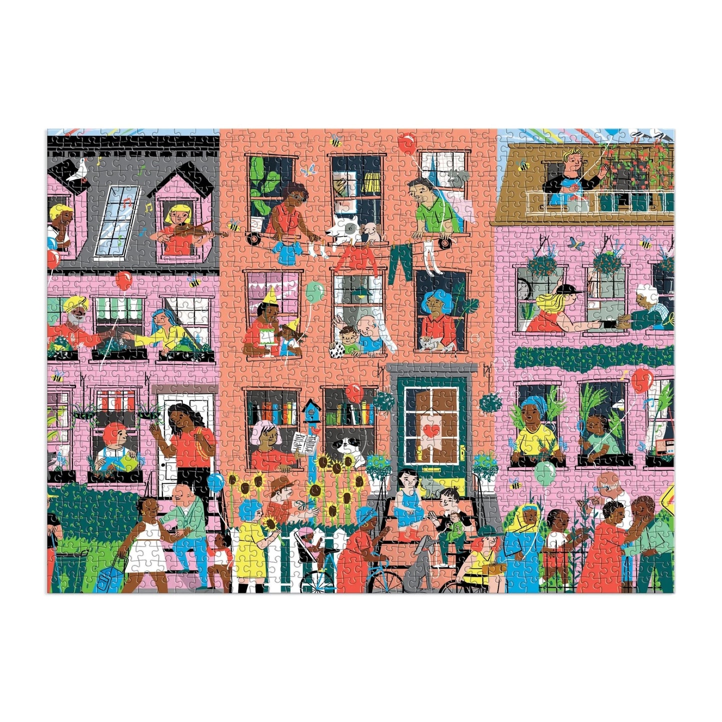 Hey Neighbors! 1000 Piece Family Puzzle