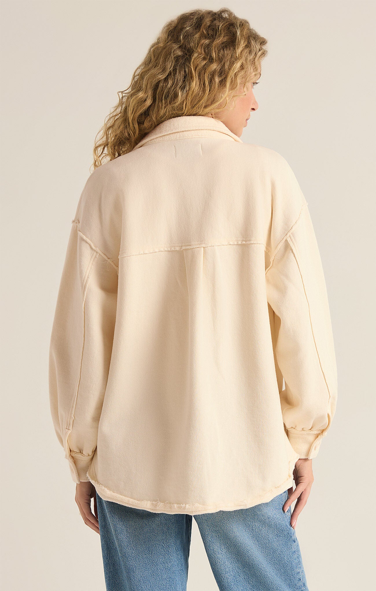 Abbott Longline Jacket - Sea Salt