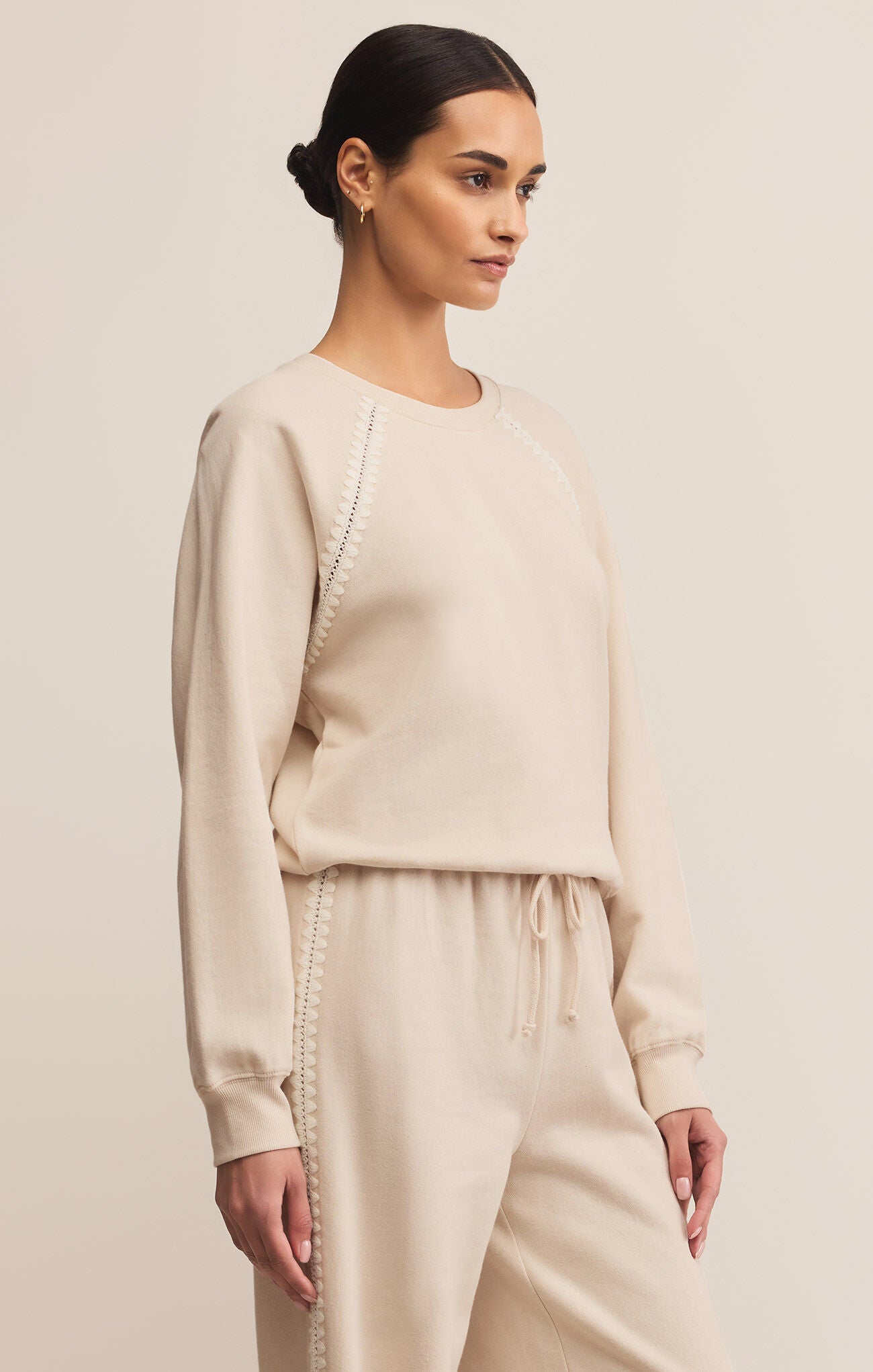 All Around Sweatshirt - Crystal