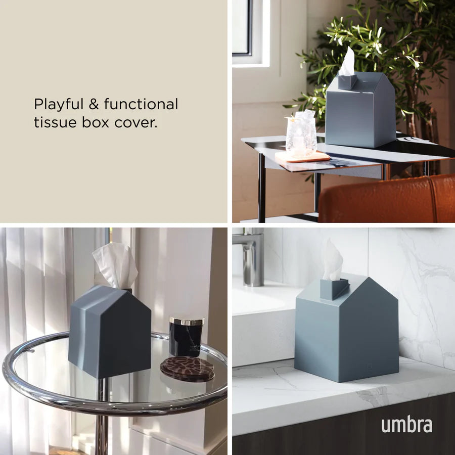 Casa Tissue Cover - Slate Blue