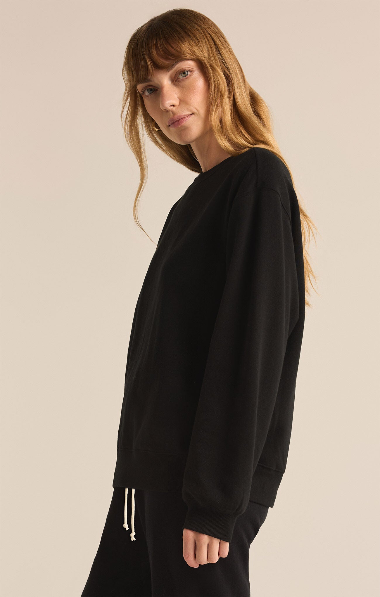 Boyfriend Sweatshirt - Black