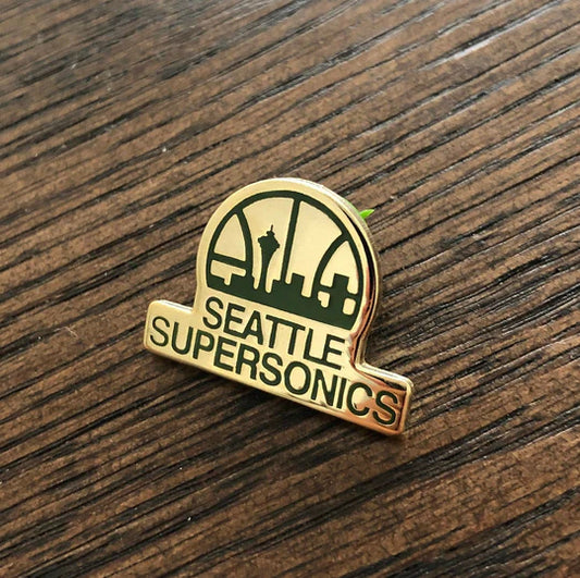Seattle Super Sonics Hard Enamel Pin