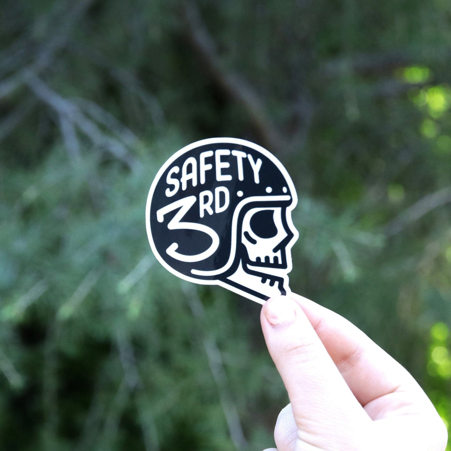 Safety Third Helmet Sticker