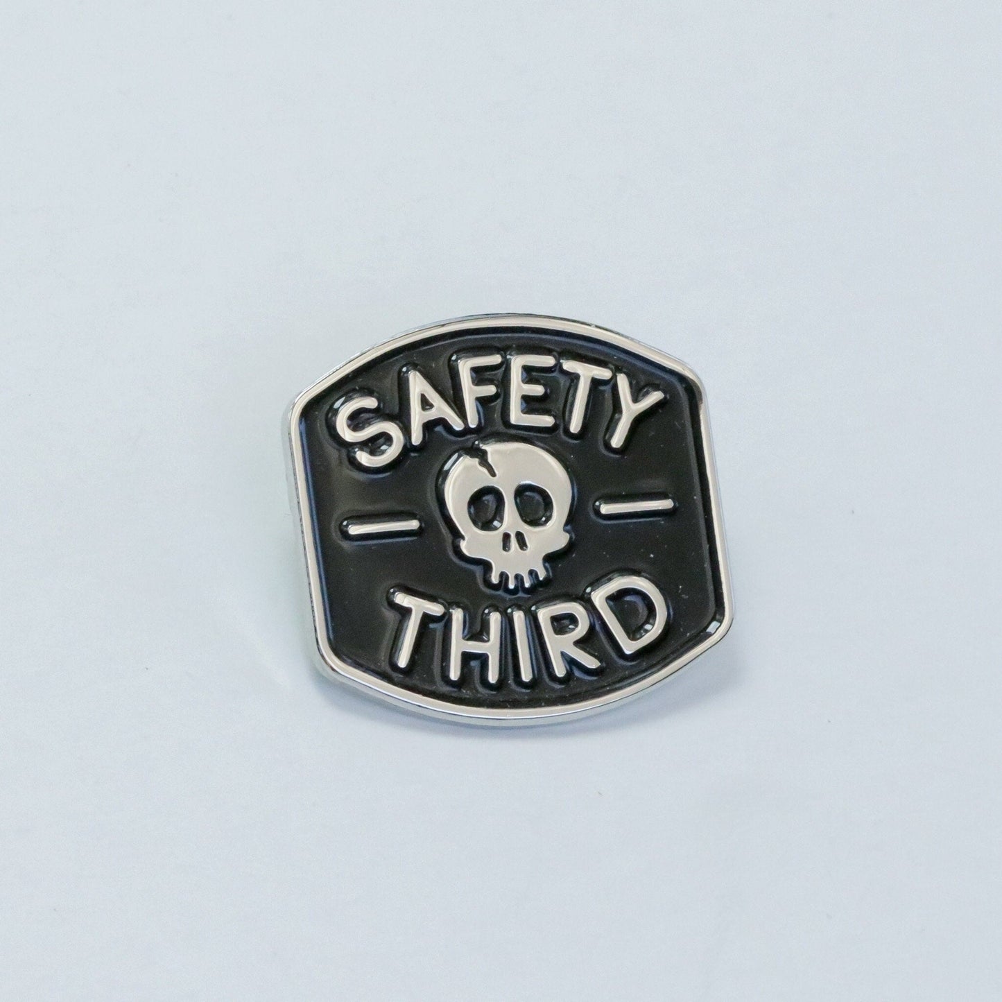 Safety 3rd Enamel Pin