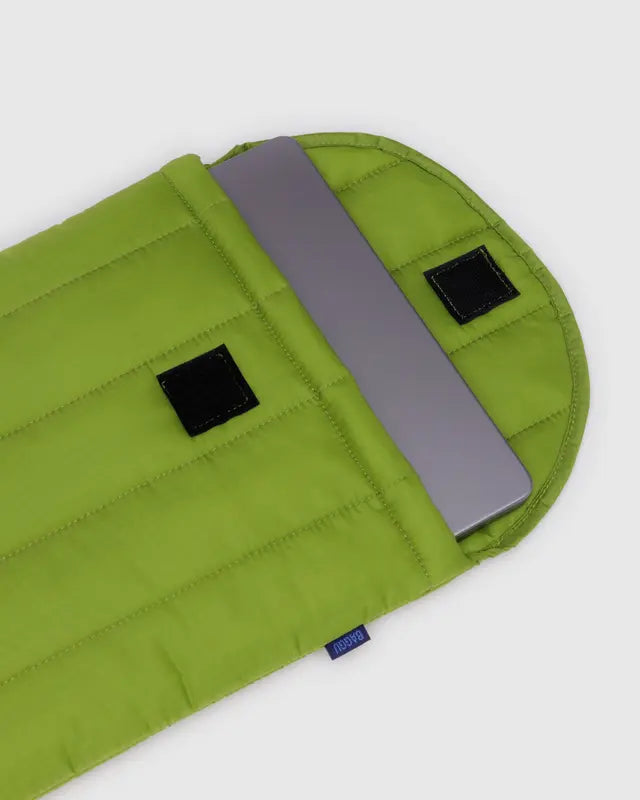 Puffy Laptop Sleeve 13"/14" - Green Juice