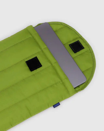 Puffy Laptop Sleeve 13"/14" - Green Juice