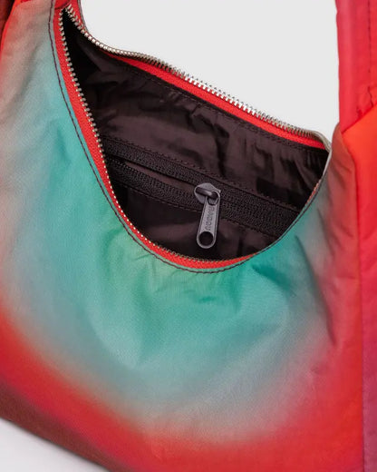 Mini Nylon Shoulder Bag -  Rain