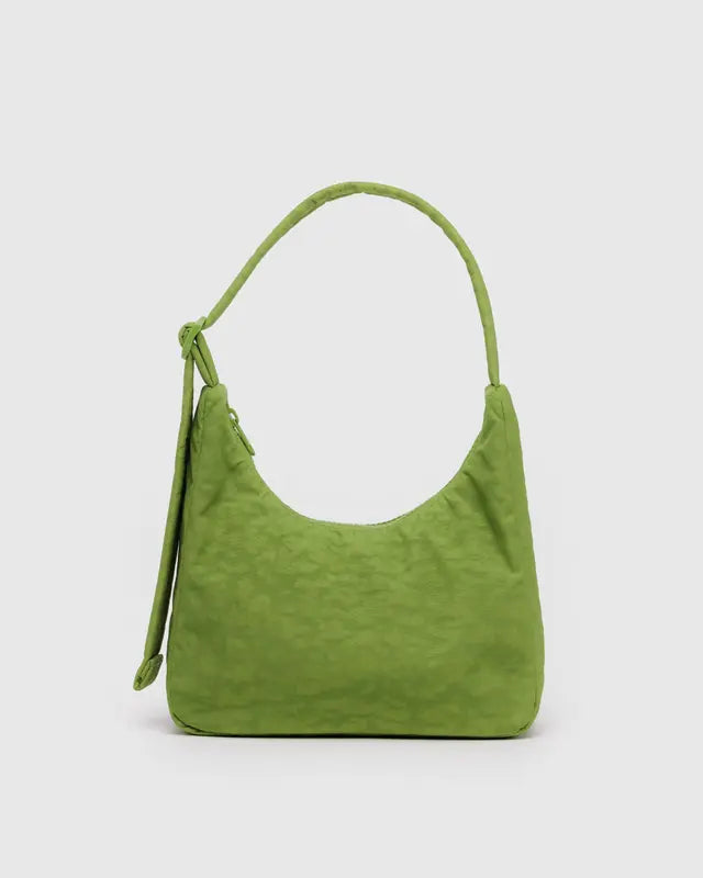 Mini Nylon Shoulder Bag - Green Juice