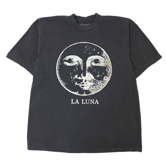 La Luna Moon Oversized Graphic Tee - Smoke