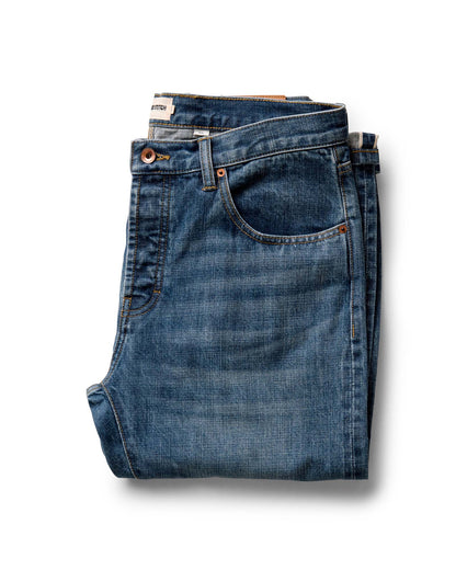 The Slim Jean - Mid Wash Organic Selvedge