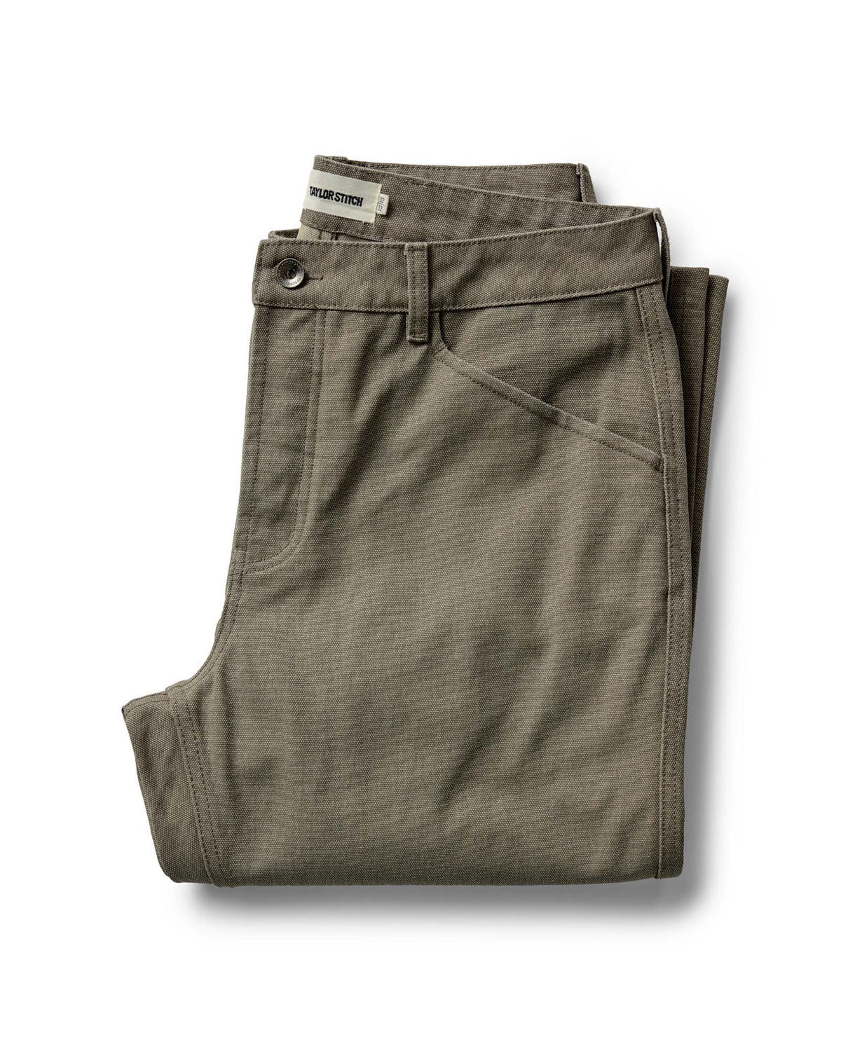 The Camp Pant - Stone Chipped Canvas
