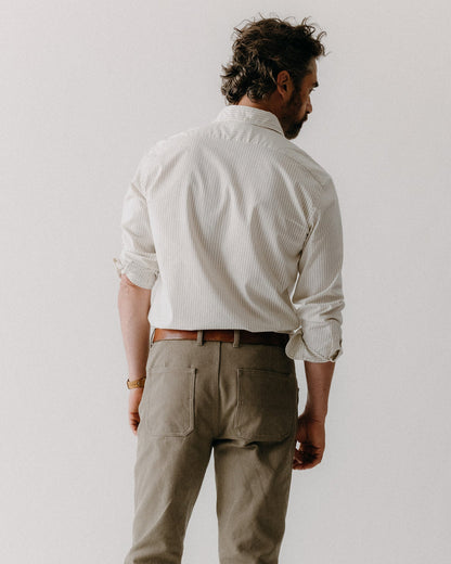 The Camp Pant - Stone Chipped Canvas