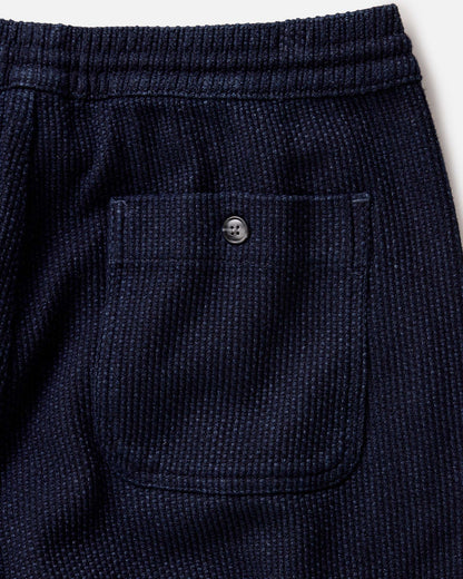 The Après Pant - Rinsed Indigo Sashiko