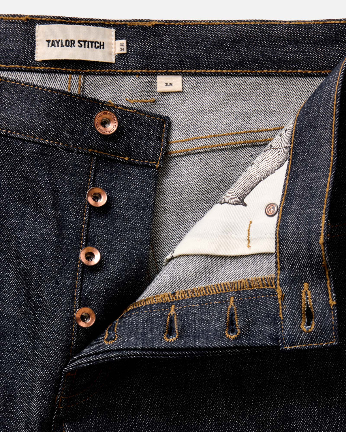 The Slim Jean - Rigid Organic Selvedge