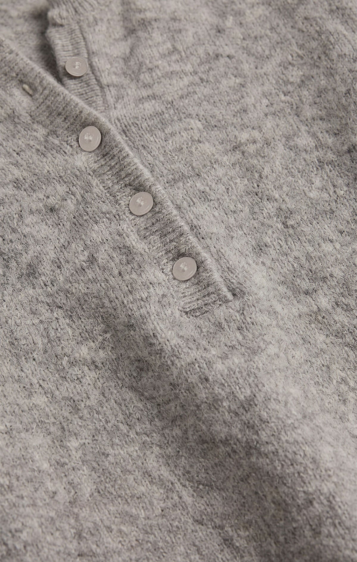 Westmont Henley Sweater - Classic Heather Grey
