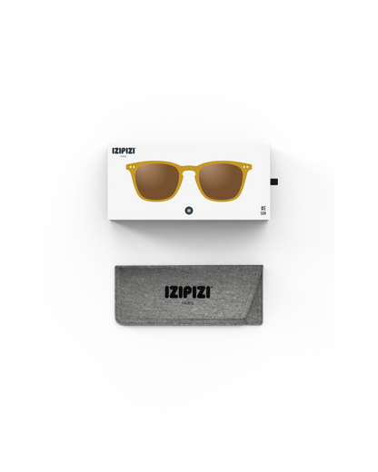 #E Sunglasses - Golden Green