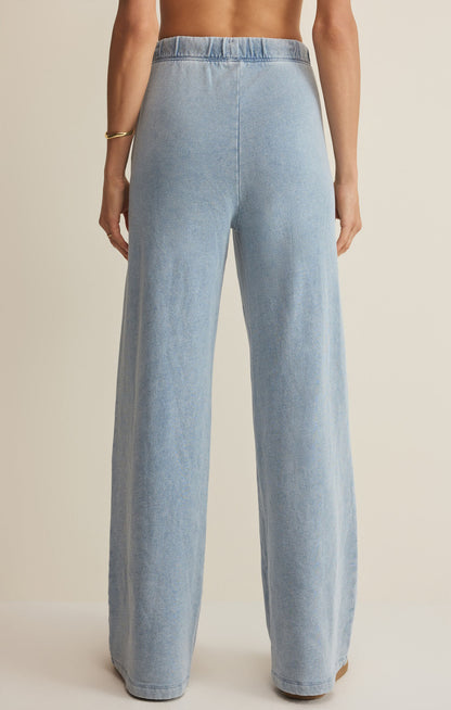 Hunter Knit Denim Pant - Ocean Air Indigo