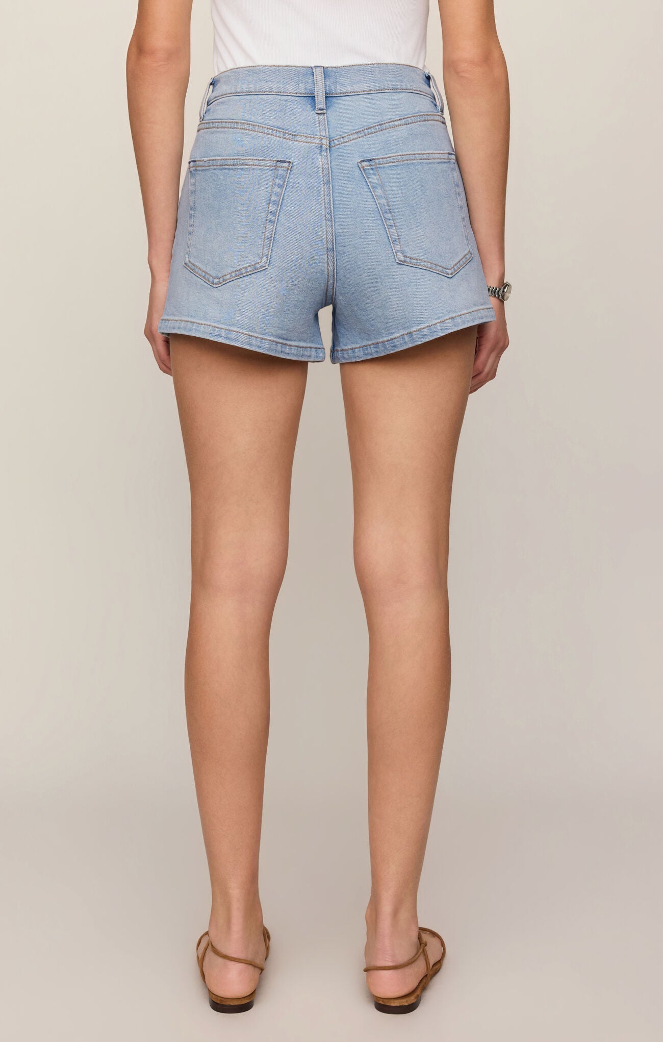 Camila High Rise A Line Shorts - Etherea
