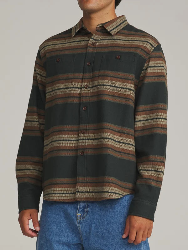 Sierra Flannel - Black Wash
