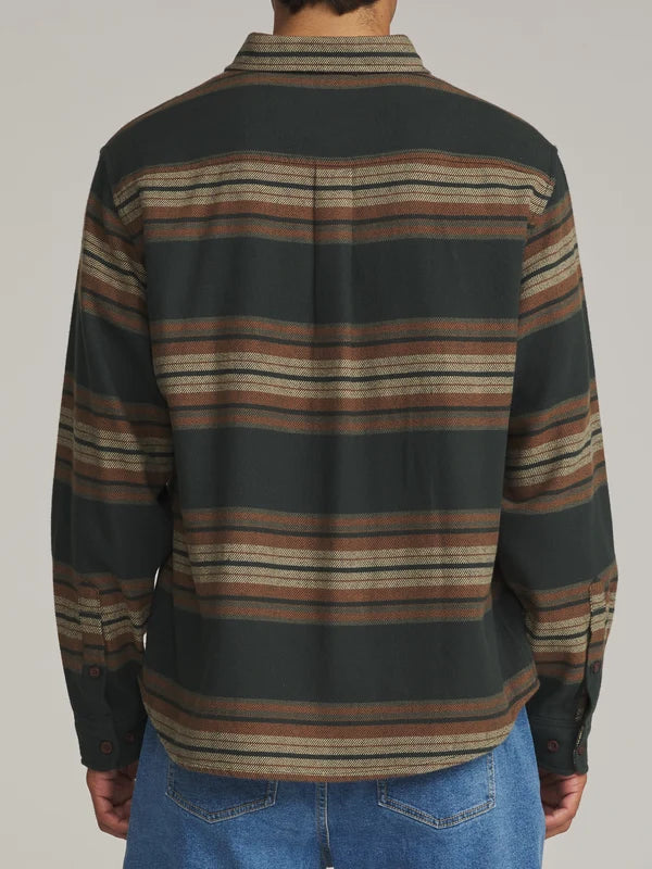 Sierra Flannel - Black Wash