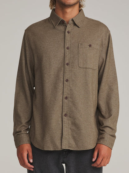 Twiller Flannel - Vintage Khaki